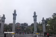 Đền Cửa Ông. (Ảnh: Hồng Hạnh/Vietnam+)