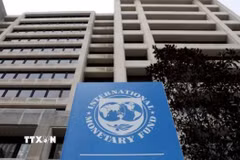 Trụ sở Quỹ tiền tệ quốc tế (IMF) tại Washington, Mỹ. (Nguồn: Reuters/TTXVN)