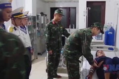 Cấp cứu kịp thời ngư dân bị viêm ruột thừa cấp trên đảo Trường Sa