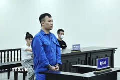 Bị cáo Chử Ngọc Lân tại phiên tòa xét xử. (Ảnh: Quốc Lũy/TTXVN)