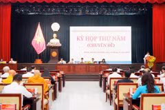 Quang cảnh kỳ họp.