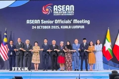 Các đại biểu tại Hội nghị quan chức cấp cao ASEAN. (Ảnh: Viên Luyến/TTXVN)