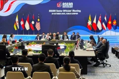 Quang cảnh Hội nghị quan chức cấp cao ASEAN. (Ảnh: Viên Luyến/TTXVN)