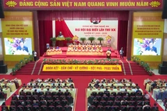 Khai mạc Đại hội đại biểu Đảng bộ tỉnh Nghệ An lần thứ XX 