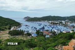 Một góc biển Nha Trang. (Nguồn: TTXVN)