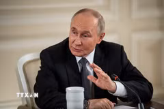 Tổng thống Nga Vladimir Putin. (Ảnh: THX/TTXVN)