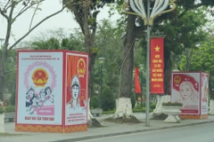 Không khí rộn ràng trước ngày bầu cử đại biểu Quốc hội khóa XVI và Hội đồng Nhân dân các cấp nhiệm kỳ 2026-2031 ở Phú Thọ. (Ảnh: Nguyễn Thảo/TTXVN)