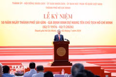 Tổng Bí thư, Chủ tịch nước Tô Lâm phát biểu. (Ảnh: Thống Nhất/TTXVN)