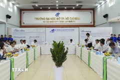 Quang cảnh hội thảo. (Ảnh: Thu Hoài/TTXVN)