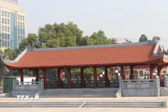 Khu nhà phụ trợ đã được hoàn thành. (Ảnh: Thanh Thương/TTXVN)