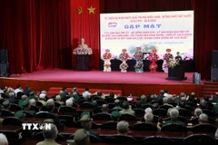 Quang cảnh buổi gặp mặt. (Ảnh: Thế Duyệt/TTXVN)