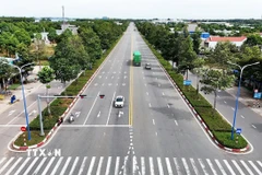 Thành phố Hồ Chí Minh trong nhóm có chất lượng không khí ở mức Tốt. (Ảnh: Hồng Đạt/TTXVN)