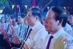 Chủ tịch Quốc hội dự tưởng niệm 725 năm Ngày mất Anh hùng dân tộc Trần Hưng Đạo