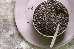 Gạo lứt đen. (Nguồn: healthline)