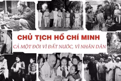 Chủ tịch Hồ Chí Minh - Cả một đời vì đất nước, vì nhân dân
