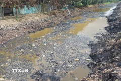 Chất thải rắn. (Ảnh: TTXVN phát)