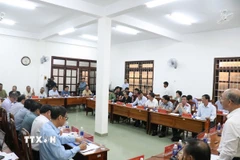 Quang cảnh buổi đối thoại. (Ảnh: Tuấn Anh/ TTXVN)