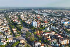 Quảng Trị triển khai cao điểm “30 ngày đêm” hoàn thiện dữ liệu đất đai. (Ảnh: Vũ Sinh/TTXVN)