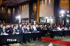 Tổng Bí thư, Chủ tịch nước Tô Lâm và Tổng thống Philippines Ferdinand Romualdez Marcos Jr. cùng các đại biểu hai nước dự Diễn đàn Doanh nghiệp Việt Nam-Philippines tháng 6/2026. (Ảnh: Thống Nhất/TTXVN)
