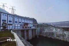 Nhà máy Thủy điện Hòa Bình mở rộng ngày khánh thành. (Ảnh: Trọng Đạt/TTXVN)