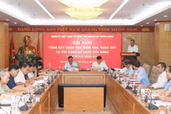 Quang cảnh hội nghị. (Ảnh: TTXVN phát)