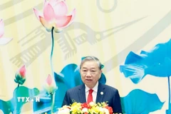 Tổng Bí thư Tô Lâm phát biểu. (Ảnh: Thống Nhất/TTXVN)