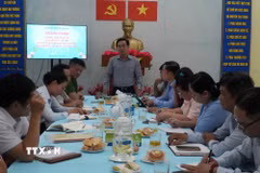 Phường Bàn Cờ (TP Hồ Chí Minh) triển khai mô hình "Đi cơ sở - gợi mở ý dân" nhằm nâng cao hiệu quả phục vụ người dân. (Ảnh: Hữu Duyên/TTXVN)