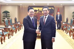 Phó Thủ tướng, Bộ trưởng Bộ Quốc phòng Phan Văn Giang tiếp Tổng Thư ký ASEAN - (Nguồn: Báo Chính phủ)