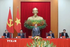 Tổng Bí thư Tô Lâm phát biểu. (Ảnh: Thống Nhất/TTXVN)