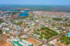 Phường Bình Phước hướng tới trở thành trung tâm kinh tế, tài chính phía Tây của tỉnh Đồng Nai. (Ảnh: Nhật Bình/TTXVN)