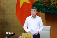 Thủ tướng Lê Minh Hưng chủ trì Phiên họp Chính phủ thường kỳ tháng 7 năm 2026. (Ảnh: Dương Giang/TTXVN)