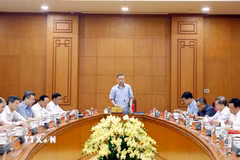 Tổng Bí thư, Chủ tịch nước Tô Lâm phát biểu chỉ đạo. (Ảnh: Thống Nhất/TTXVN)