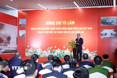 Tổng Bí thư Tô Lâm phát biểu chỉ đạo. (Ảnh: Thống Nhất/TTXVN)