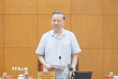 Tổng Bí thư, Chủ tịch nước Tô Lâm phát biểu chỉ đạo. (Ảnh: Thống Nhất/TTXVN)