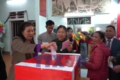 Cử tri vùng “đất lửa” Quảng Trị nô nức đi bầu trong ngày hội non sông 