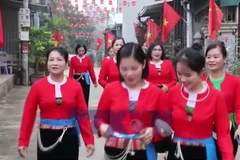 Phú Thọ: Cử tri xứ Mường rộn ràng trong ngày hội non sông