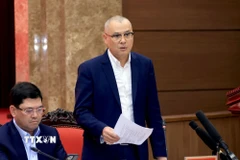 Bí thư Tỉnh ủy Phú Thọ Phạm Đại Dương. (Ảnh: Tuấn Anh/TTXVN)