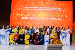 Ngày Văn hóa Việt Nam tại Tyumen. (Ảnh: TTXVN phát)