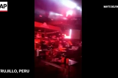 Nổ hộp đêm ở Peru. (Nguồn: AP)