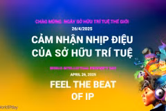 Bộ nhận diện của Ngày Sở hữu trí tuệ thế giới năm 2025. (Nguồn: Cục Sở hữu trí tuệ)