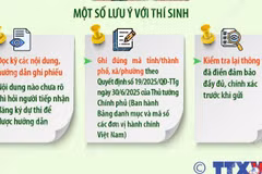 Thí sinh bắt đầu đăng ký chính thức thi tốt nghiệp THPT năm 2026