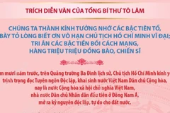 Nội dung chính trong diễn văn của Tổng Bí thư tại Lễ kỷ niệm 80 năm Quốc khánh 