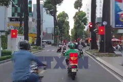 TP Hồ Chí Minh: Chiến dịch tuyên truyền bầu cử Quốc hội và HĐND trên LEDBike 