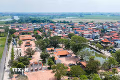 Xã Thư Lâm (Hà Nội). (Ảnh: Phan Phương/TTXVN)