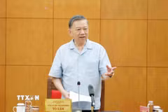 Tổng Bí thư, Chủ tịch nước Tô Lâm phát biểu chỉ đạo. (Ảnh: Thống Nhất/TTXVN)