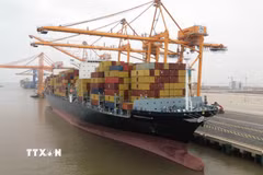 Ngày 6/5 hàng năm được công nhận là Ngày Logistics Việt Nam. (Ảnh minh họa: Hoàng Ngọc/TTXVN)