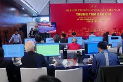 Trung tâm Hội nghị Quốc gia: Sôi động trước giờ khai mạc Đại hội Đảng