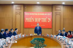 Tổng Bí thư Tô Lâm phát biểu. (Ảnh: Thống Nhất/TTXVN)