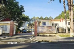 Các phòng ban trong khu trung tâm hành chính tỉnh Bình Phước (cũ) sẽ được giao cho Ủy ban Nhân dân phường Bình Phước tiếp nhận và sử dụng. (Ảnh: Đậu Tất Thành/TTXVN)