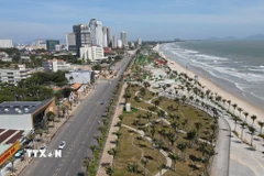 Dự án này kỳ vọng sẽ là nơi tạo không gian sinh hoạt cộng đồng, vui chơi, nghỉ dưỡng cho người dân và du khách đến với biển Vũng Tàu. (Ảnh: Huỳnh Sơn/TTXVN)